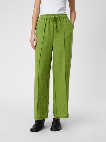 OBJECT Normalny krój Spodnie 'Blea' w kolorze zielony: przód