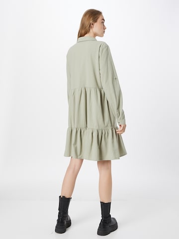 Kaffe Shirt Dress 'Naya' in Green