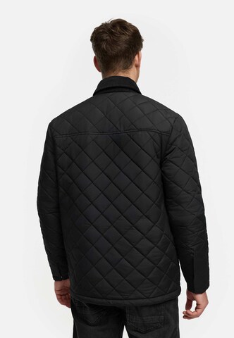 INDICODE JEANS Tussenjas 'Dram' in Zwart