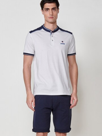 T-Shirt KOROSHI en blanc : devant