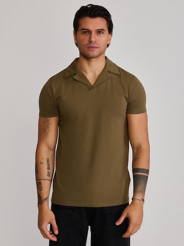 Maglietta di SikSilk in verde: frontale