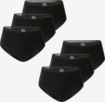 SCHIESSER Slip ' Modern Multipacks ' in Zwart: voorkant