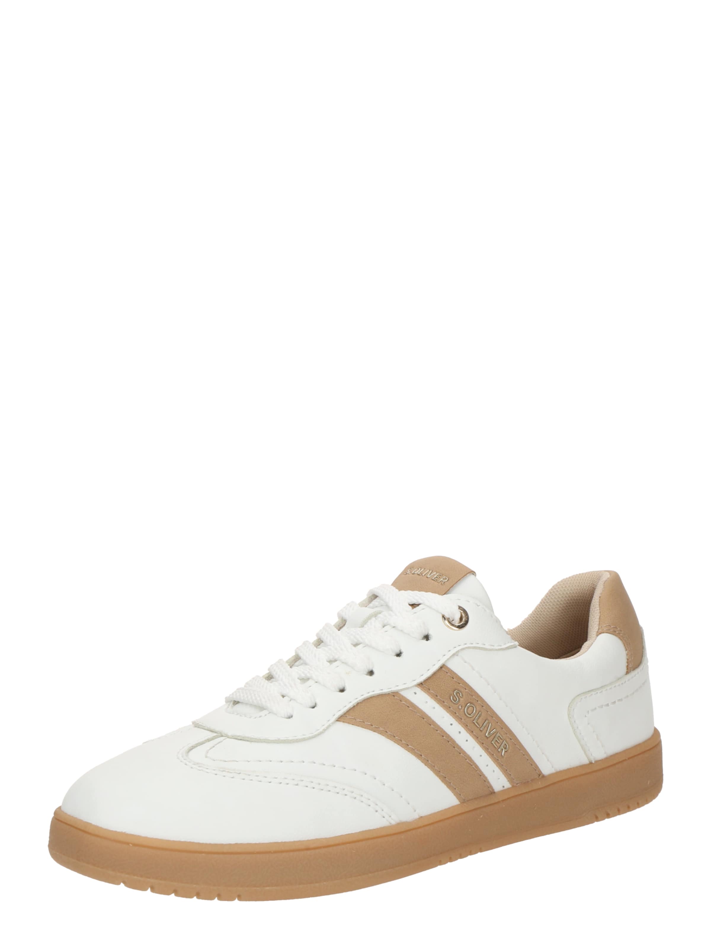 Sneaker bassa di s.Oliver in bianco: frontale
