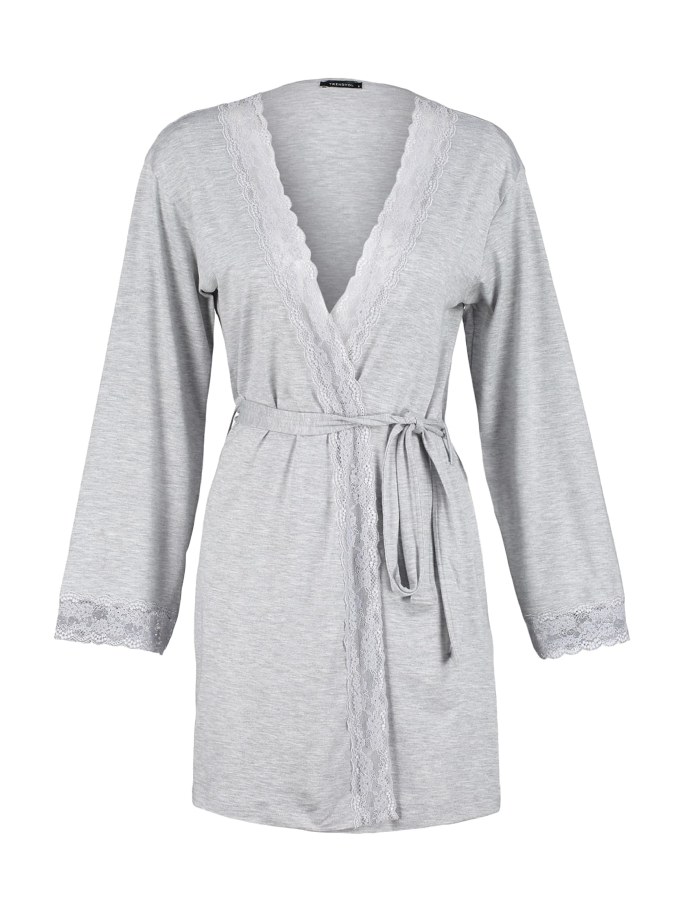 pelēks Trendyol Rīta svārki: no priekšpuses