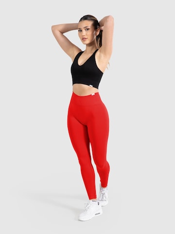 Smilodox Skinny Leggings in Rood