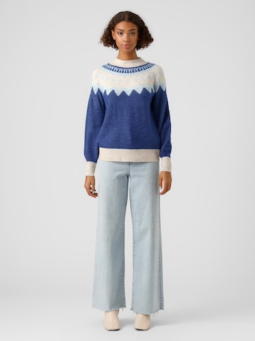 VERO MODA Sweater 'SIMONE' in Blue