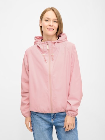 Derbe Performance Jacket 'Packby' in Pink: front