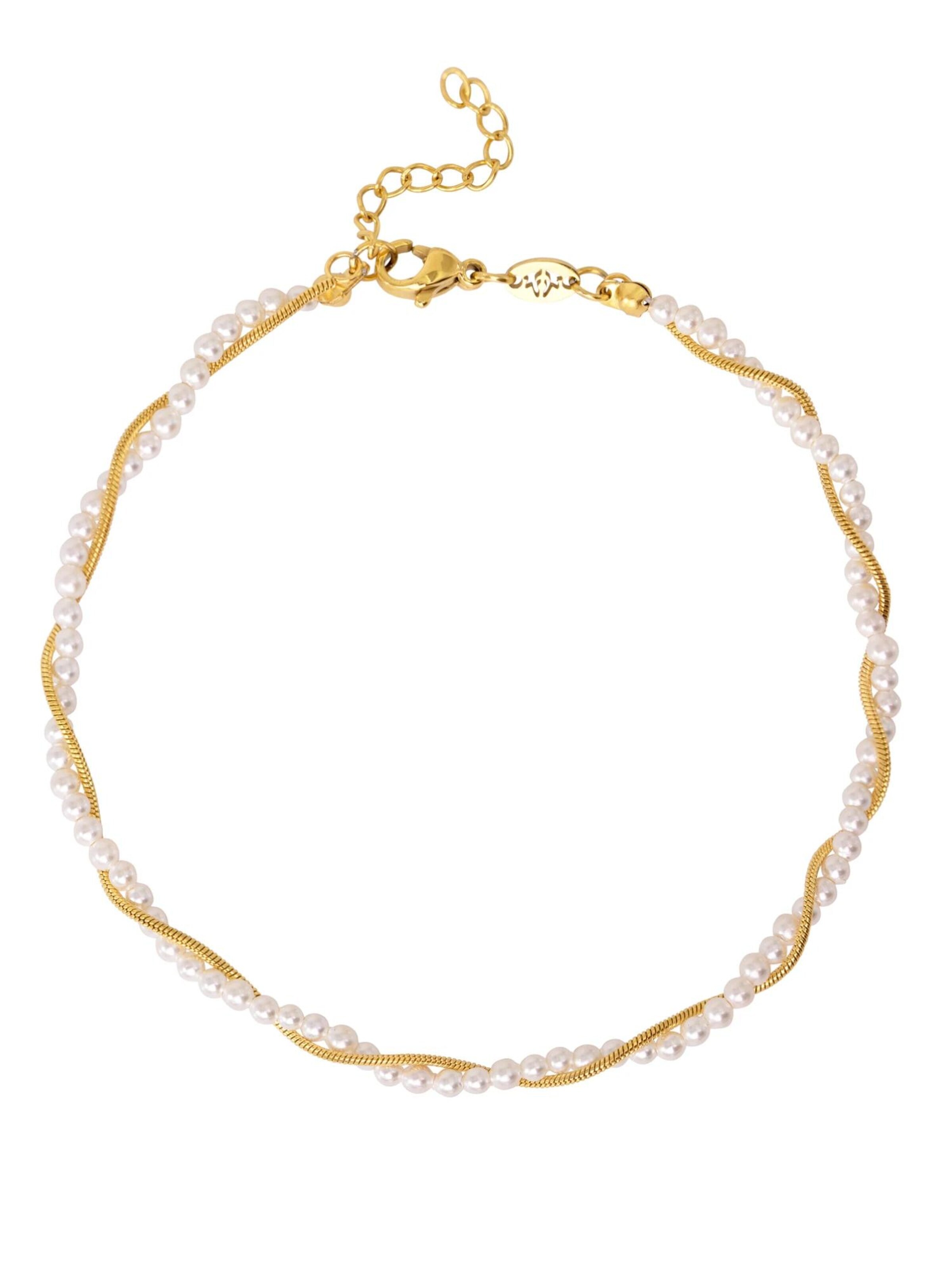 Luamaya Foot Jewelry 'Infinite Bonding Anklet' in Gold: front