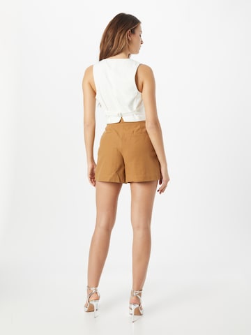 regular Pantaloni con pieghe 'VALENTINA' di Vanessa Bruno in marrone