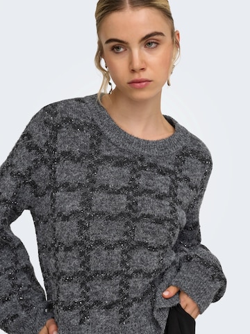 ONLY Pullover 'ONLDOFFA' in Grau