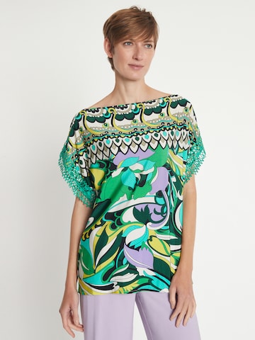 Ana Alcazar Blouse in Green: front