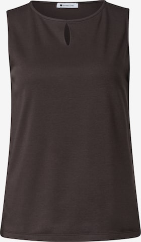 STREET ONE Top in Braun: Vorderseite