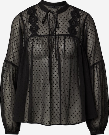 Camicia da donna 'Madeline' di VERO MODA in nero: frontale