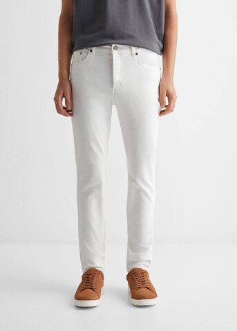 MANGO TEEN Regular Jeans in Weiß