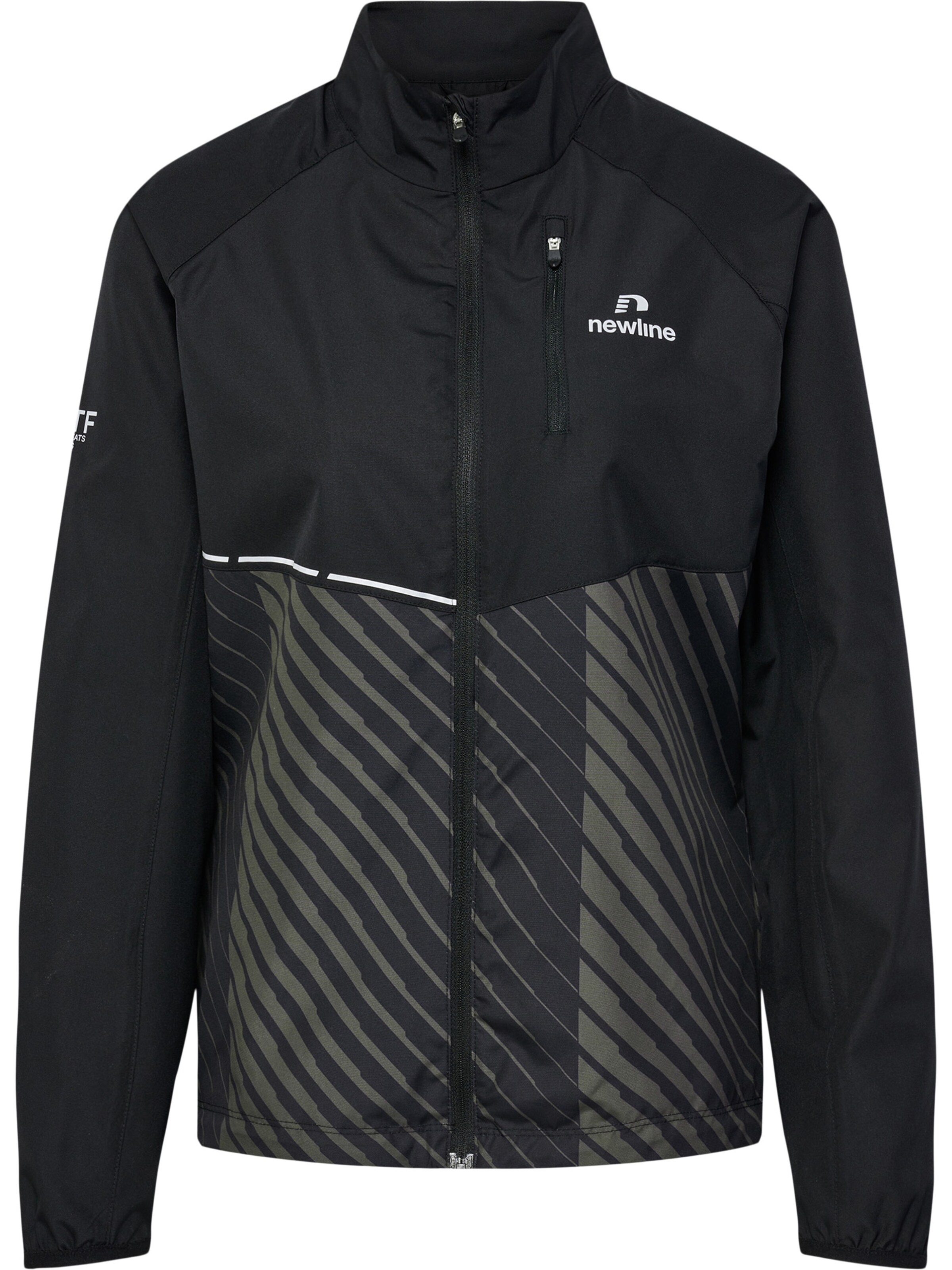 Newline Sportjacke 'PACE' in Schwarz: Vorderseite