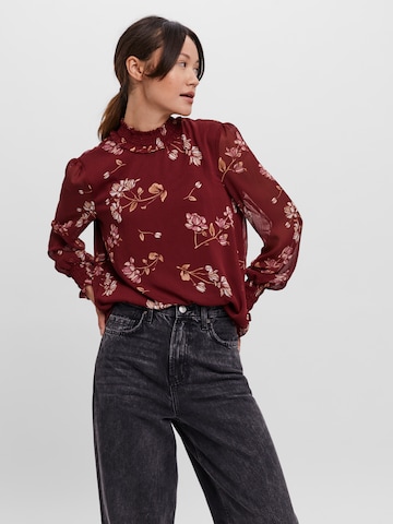 VERO MODA Blouse 'Smilla' in Purple: front