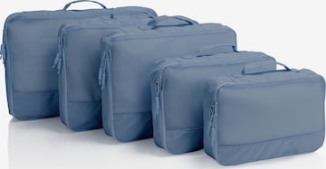 Heys Garment Bag in Blue: front