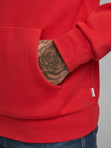 JACK & JONES Sweatshirt in Rot