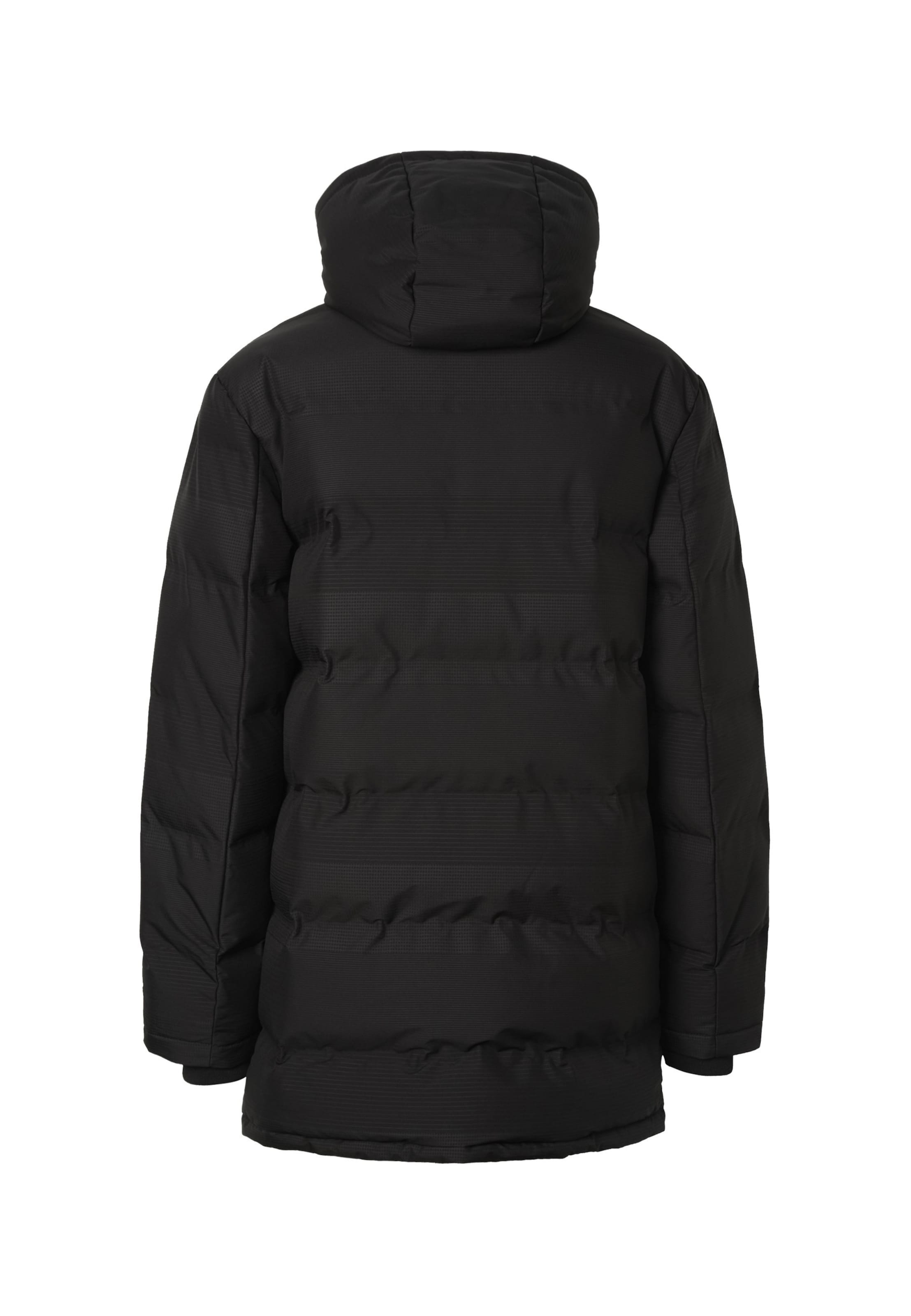INDICODE JEANS Parka 'Dalmano' in Schwarz