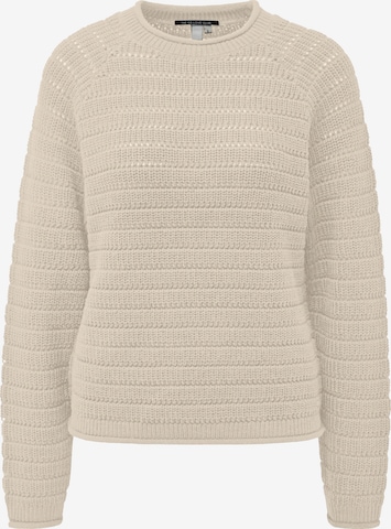 QS - Jersey en beige: frente