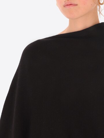 Distretto12 Poncho in Schwarz