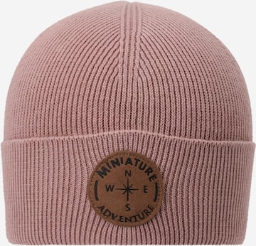 MINI A TURE Beanie 'Boje' in Pink: front