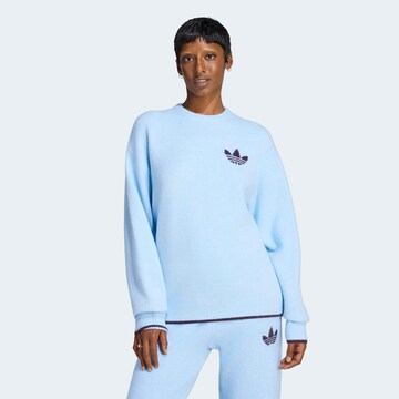 ADIDAS ORIGINALS Pullover 'Ess' in Blau: Vorderseite