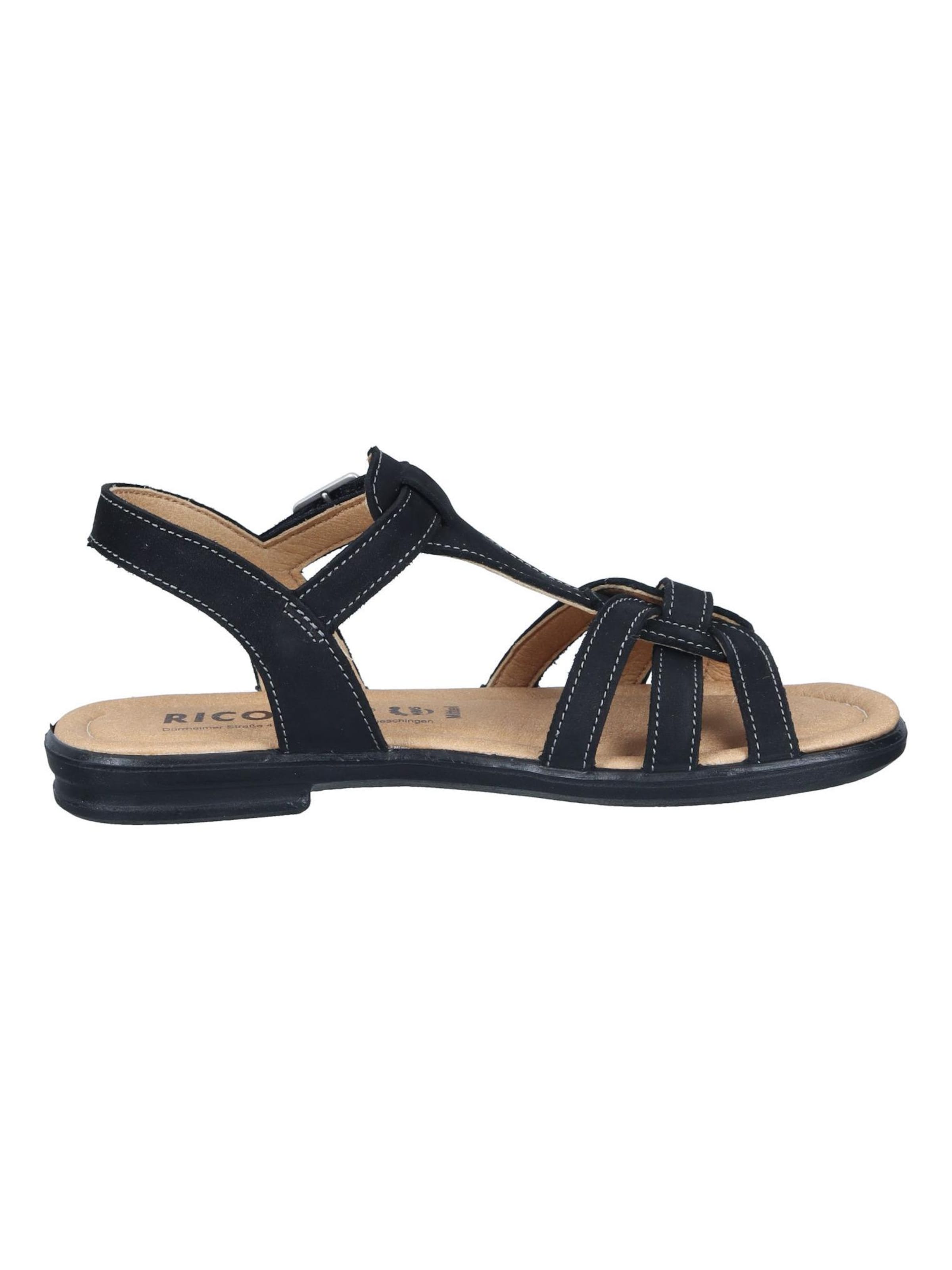RICOSTA Sandals 'BIRTE' in Black