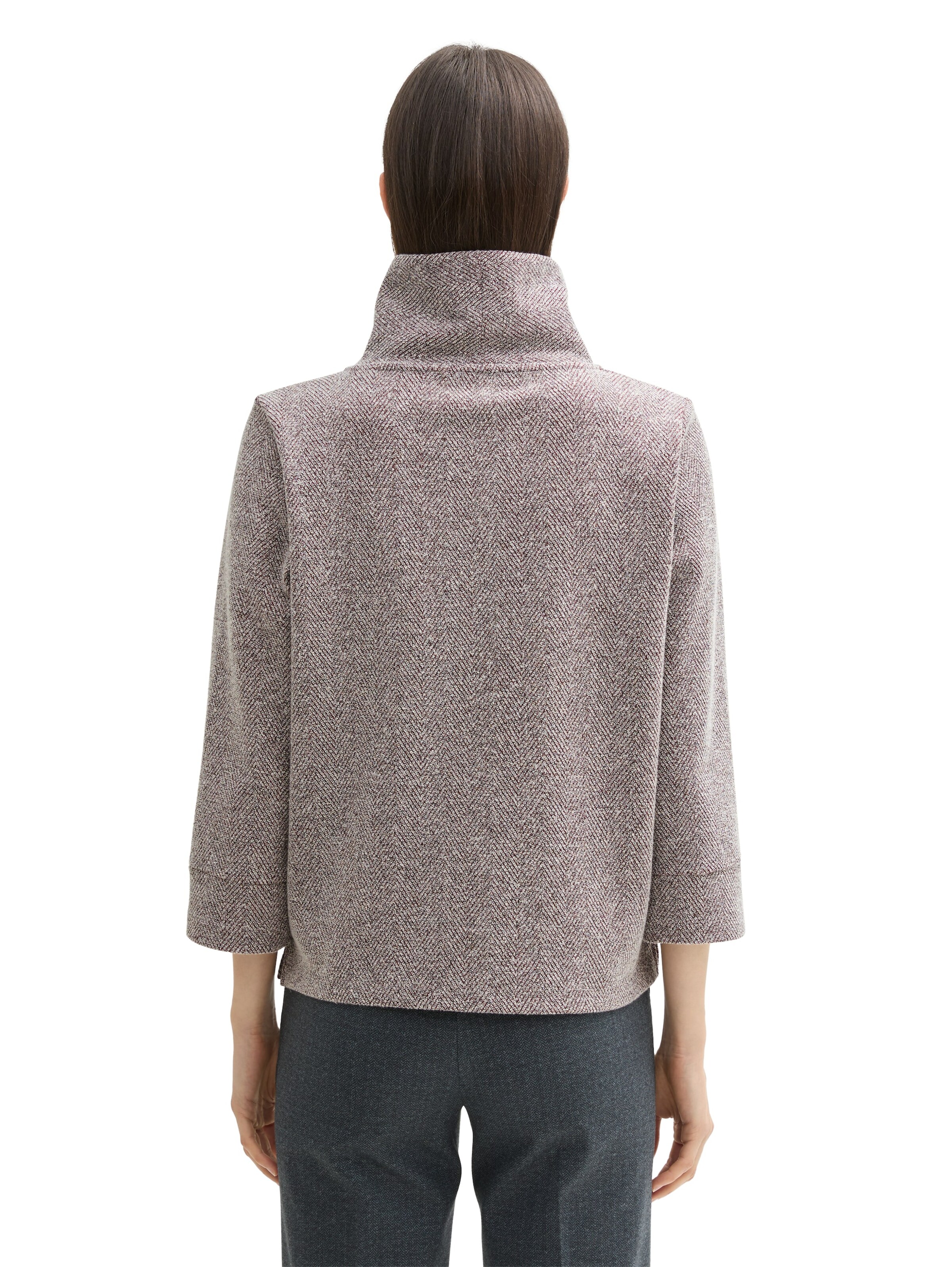 TOM TAILOR Sweatshirt in Grijs