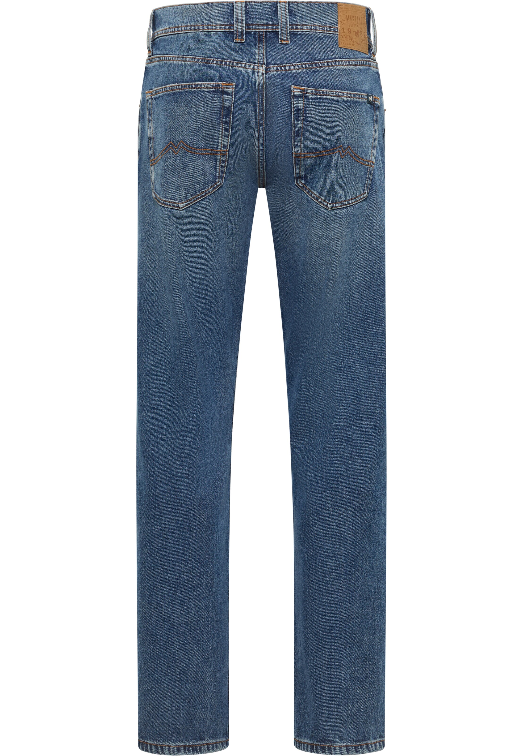 MUSTANG Loosefit Jeans in Blau
