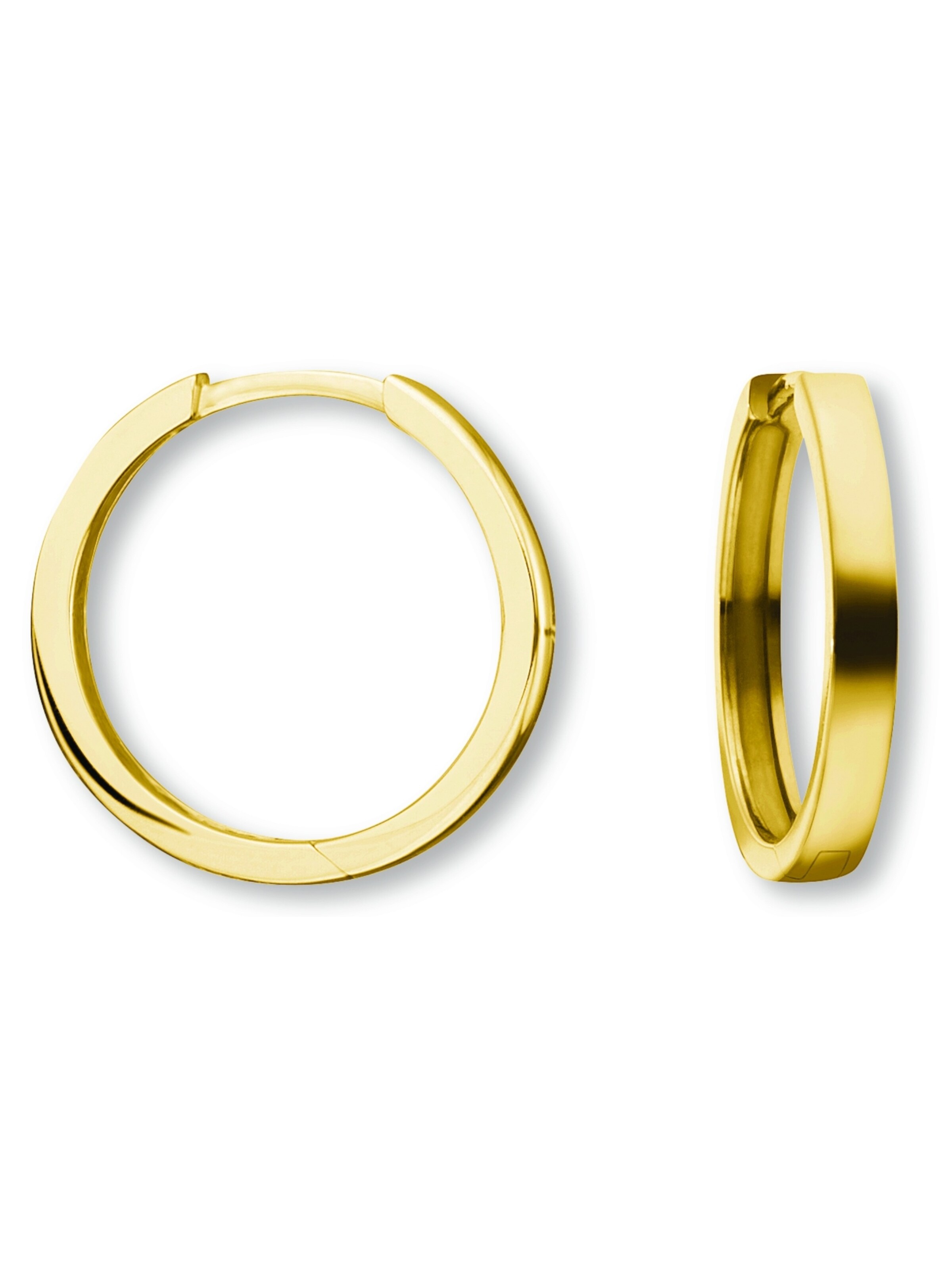 ONE ELEMENT Ohrringe in Gold: Vorderseite
