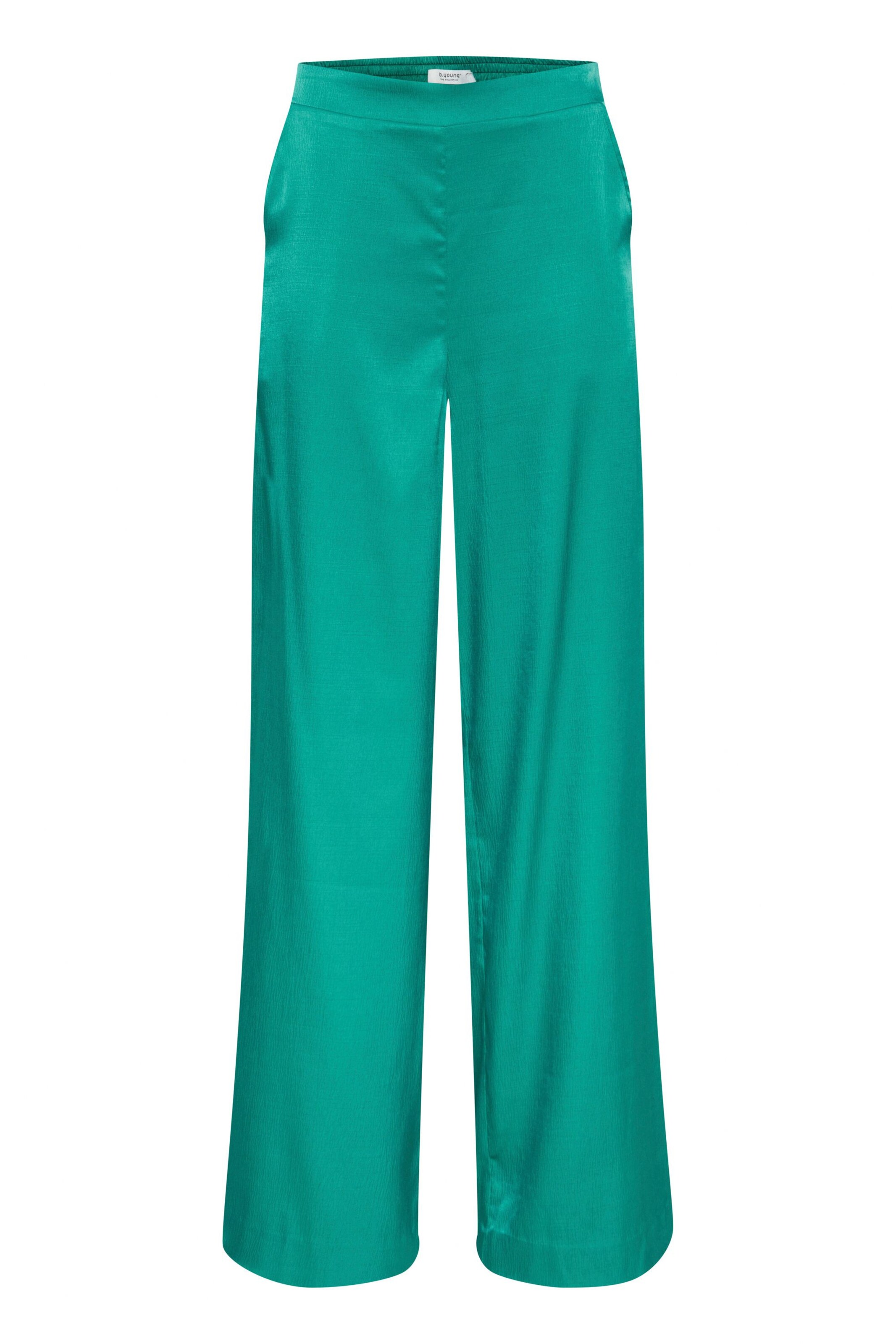 Pantalon 'Jimsa' b.young en vert : devant