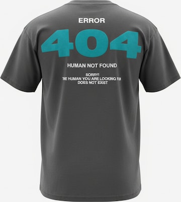 Kleidermafia Paita 'Oversize 404 T-shirt - Anthracite' värissä harmaa: etupuoli