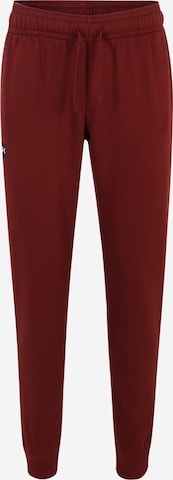 UNDER ARMOUR Workout Pants 'Rival' in Red: front