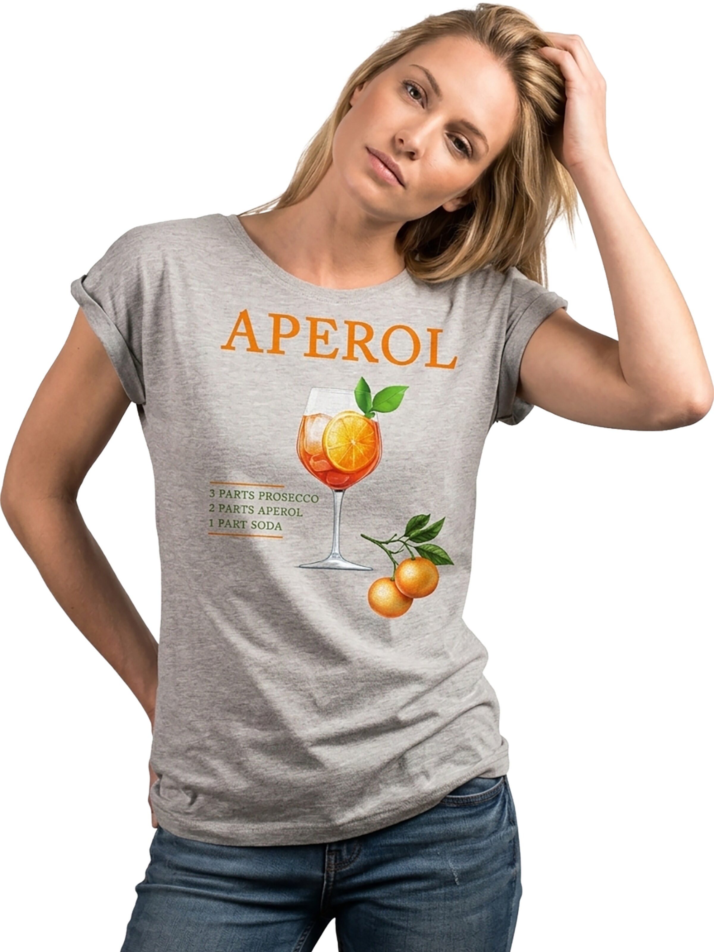 MAKAYA Shirt 'Aperoli' in Grey: front