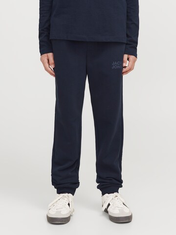 Jack & Jones Junior Tapered Trousers 'JJIGORDON' in Blue: front