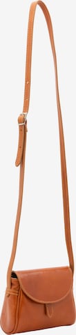 Viola Castellani Umhängetasche in Braun: Vorderseite