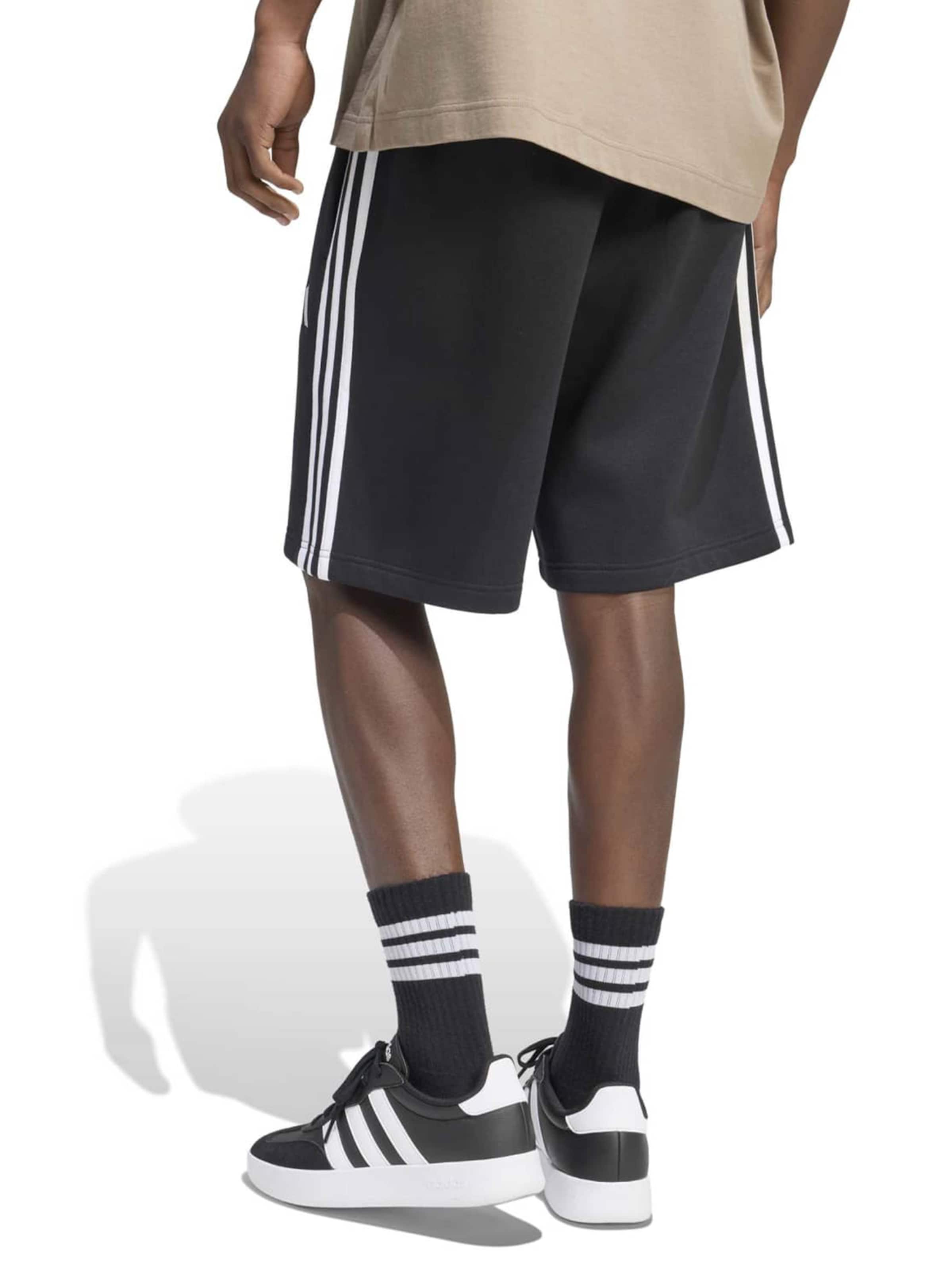 ADIDAS SPORTSWEAR Loosefit Παντελόνι φόρμας σε μαύρο