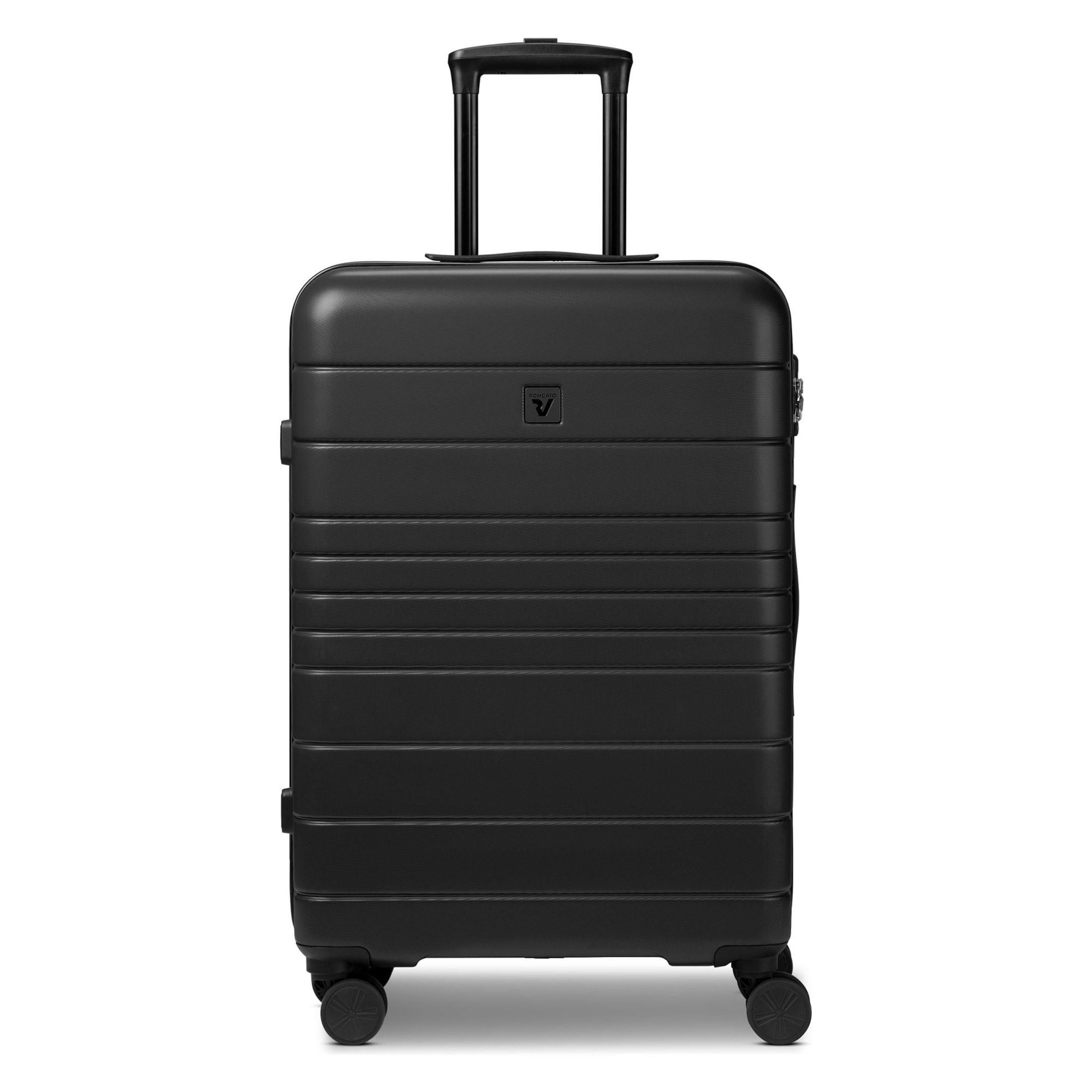 Roncato Trolley 'Baseliner' in Schwarz: Vorderseite