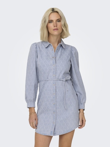 ONLY Shirt dress 'ROCCO-ELIZA' in Blue: front