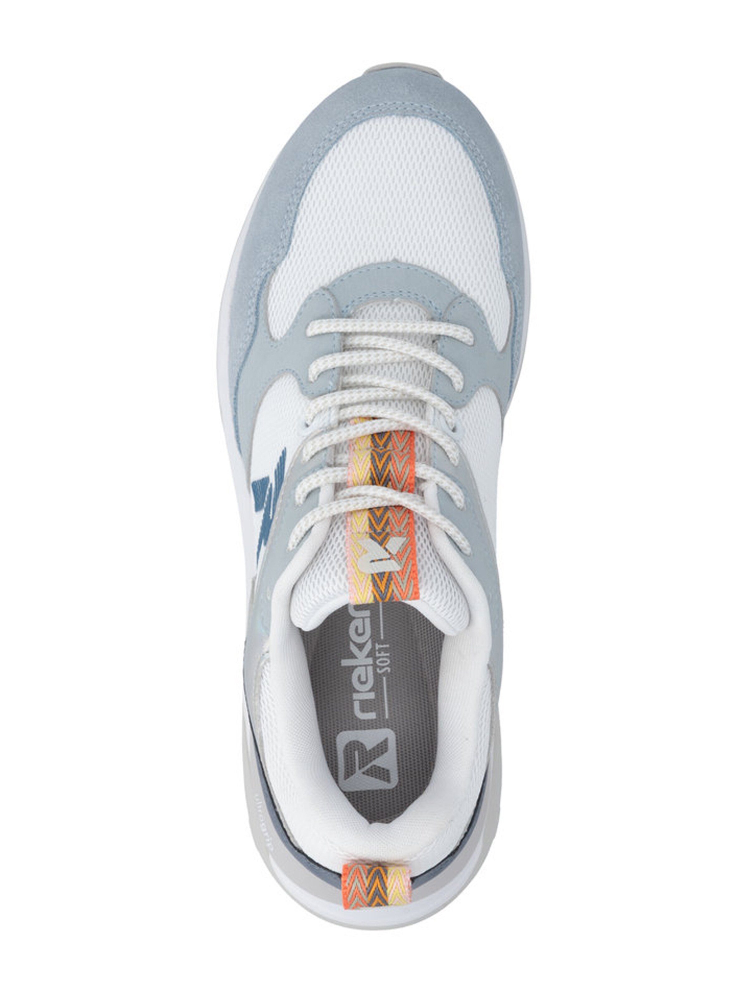 Rieker Σνίκερ χαμηλό σε λευκό