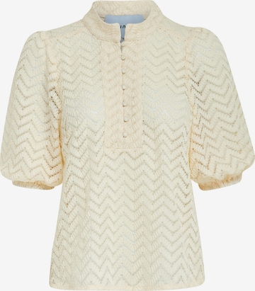 Camicia da donna 'Jeva' di minus in beige: frontale