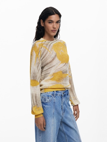 Pulover 'Arty' de la Desigual pe galben