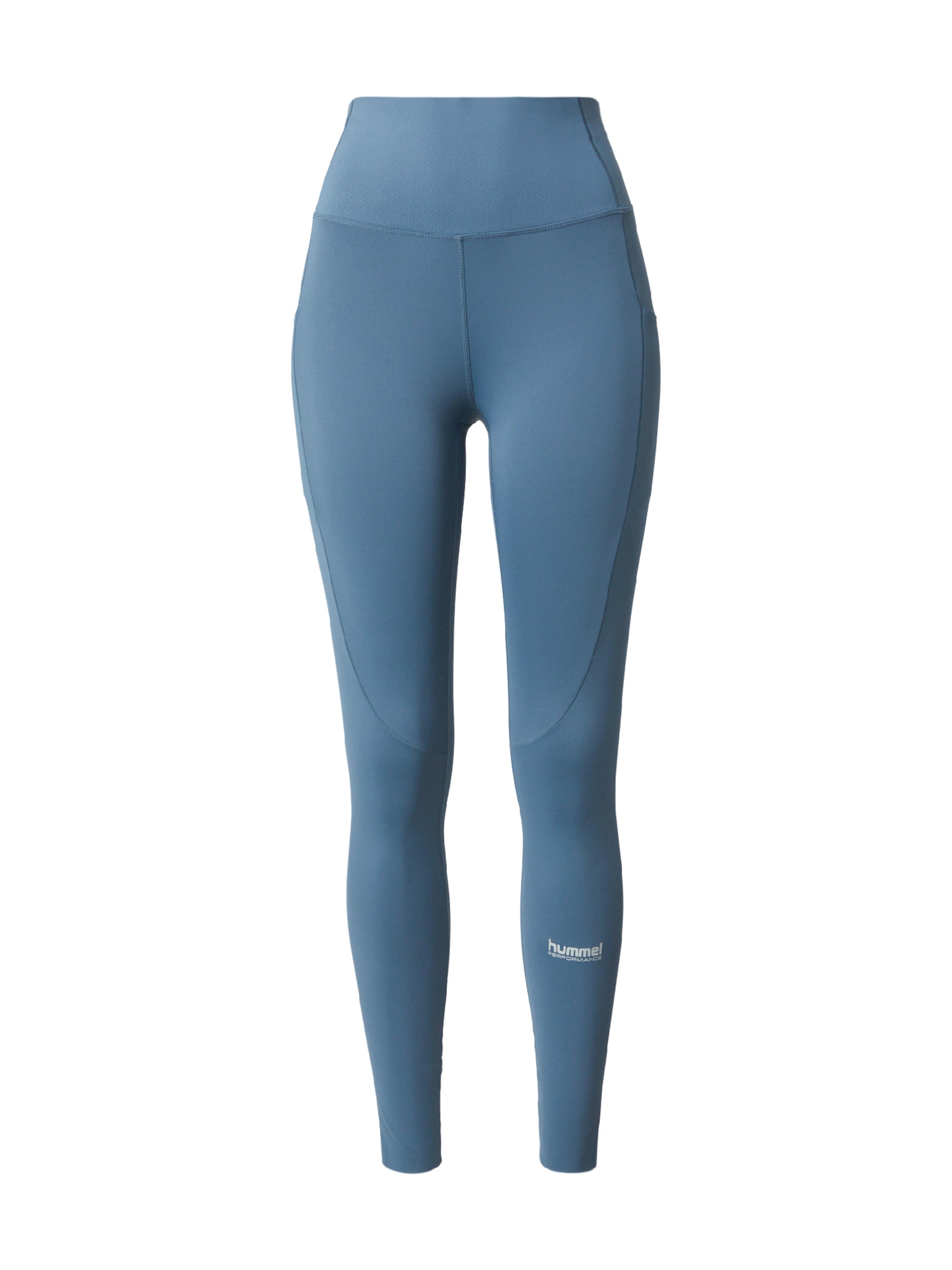 Hummel Skinny Παντελόνι φόρμας 'Hiit Intensity' σε μπλε: μπροστά