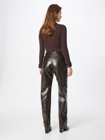 Envii Regular Trousers 'GLORIA' in Brown