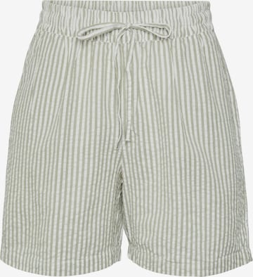 PIECES Regular Shorts 'SALLY' in Grau: predná strana