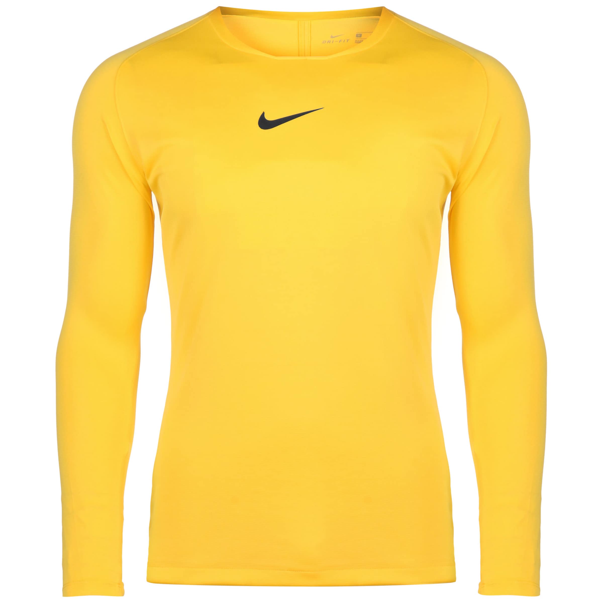 NIKE Performance shirt 'Park First' in Yellow: front
