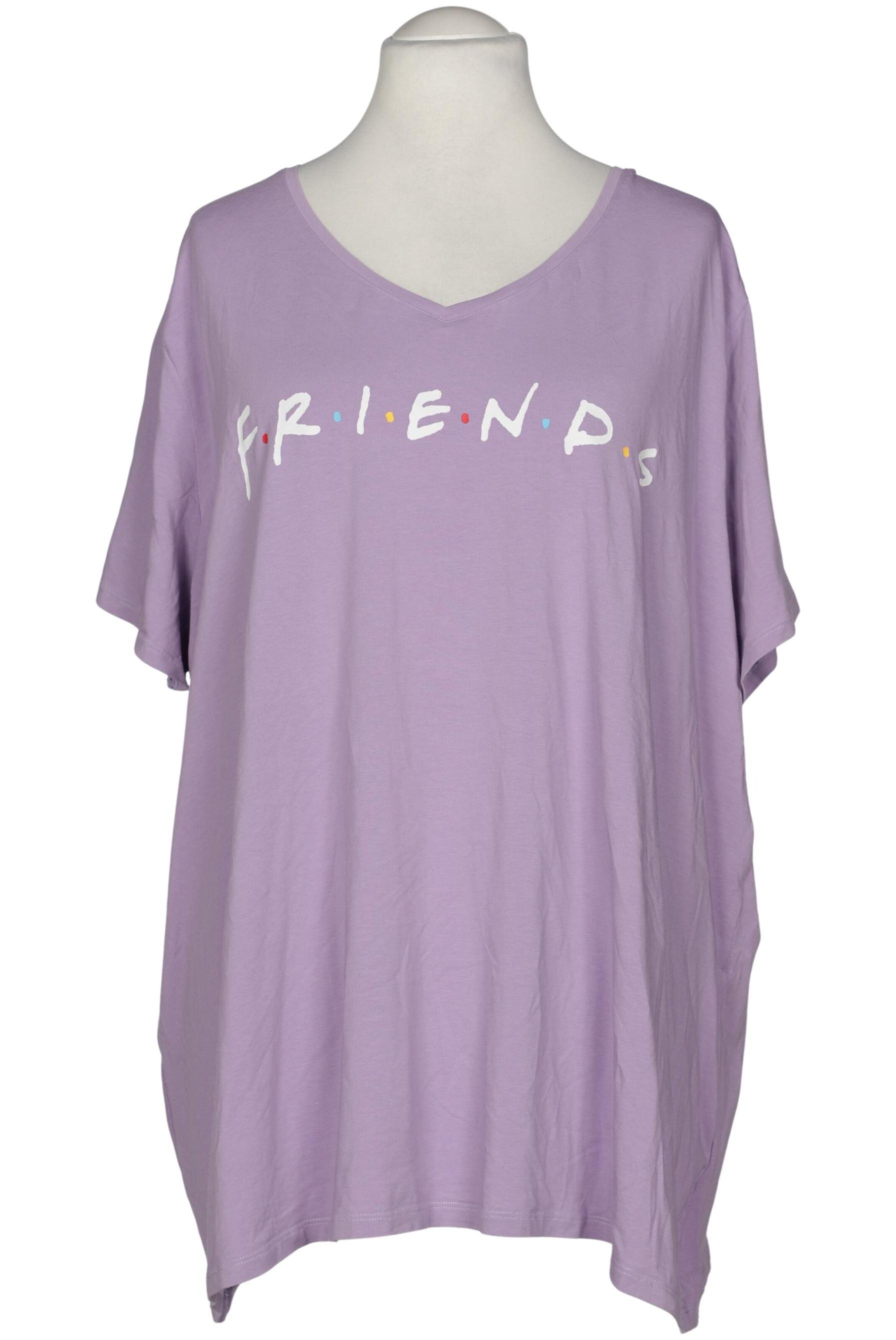 Flowers for Friends Top & Shirt in 8XL in Purple: front