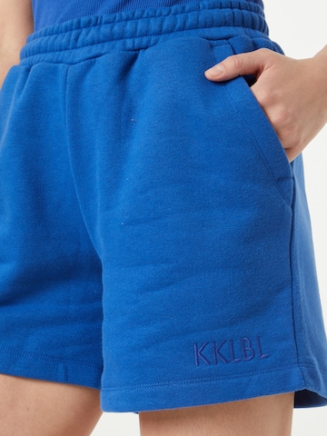 Karo Kauer Regular Shorts in Blau