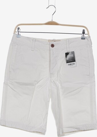 HOLLISTER Shorts in 32 in White: front